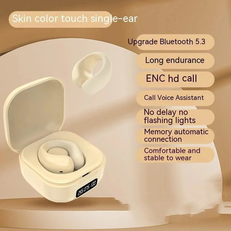 led display earphones | bluetooth 53 wireless earbuds | digital battery indicator | ultrasonic cleaning