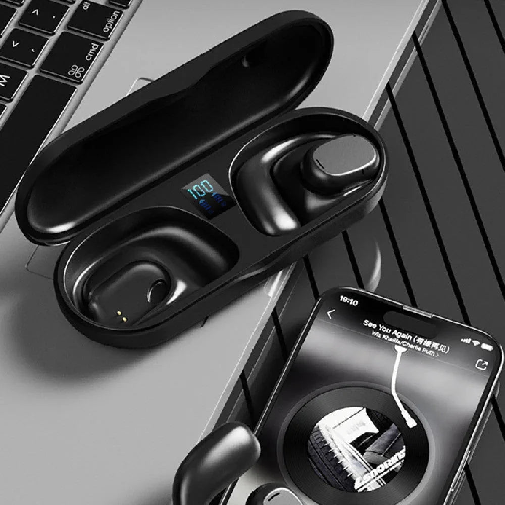 wireless sports headphones | digital display headphones | ultra-long battery life | ultrasonic cleaning