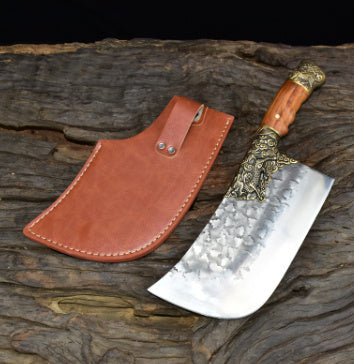 Household Bone Chopping Hand-forged Kitchen Knife Dual-use Knife Ghost Hand Made Chef Knives 