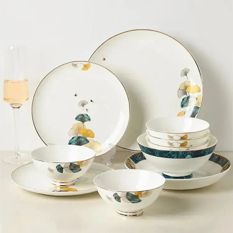 Dinner Plates Ceramic Steak Plate Web Porcelain 