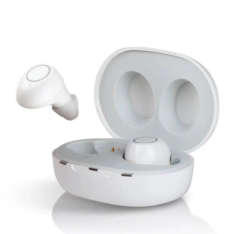 rechargeable hearing amplifier | digital sound processing | noise reduction technology | energy saving