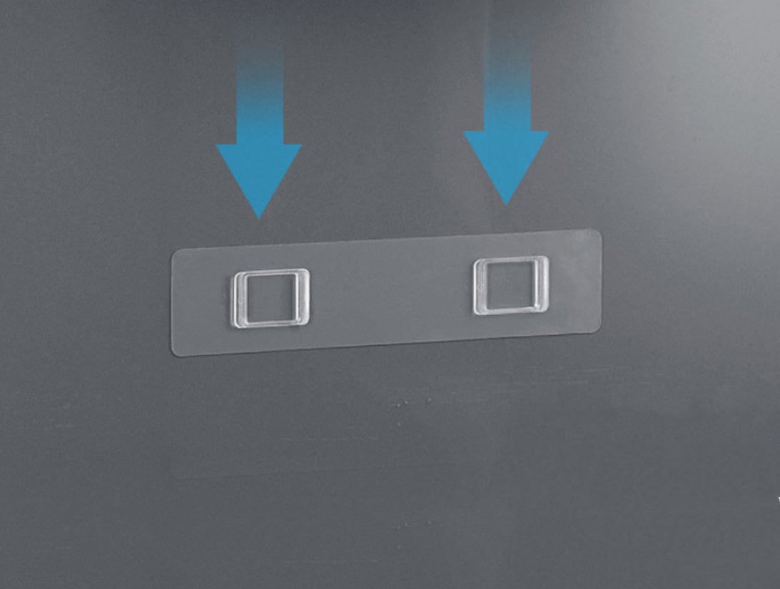 Non-marking Hanging Magnetic Toothbrush Holder Single Drawer Storage Rack With Toothpaste Squeezer Toiletry Set 