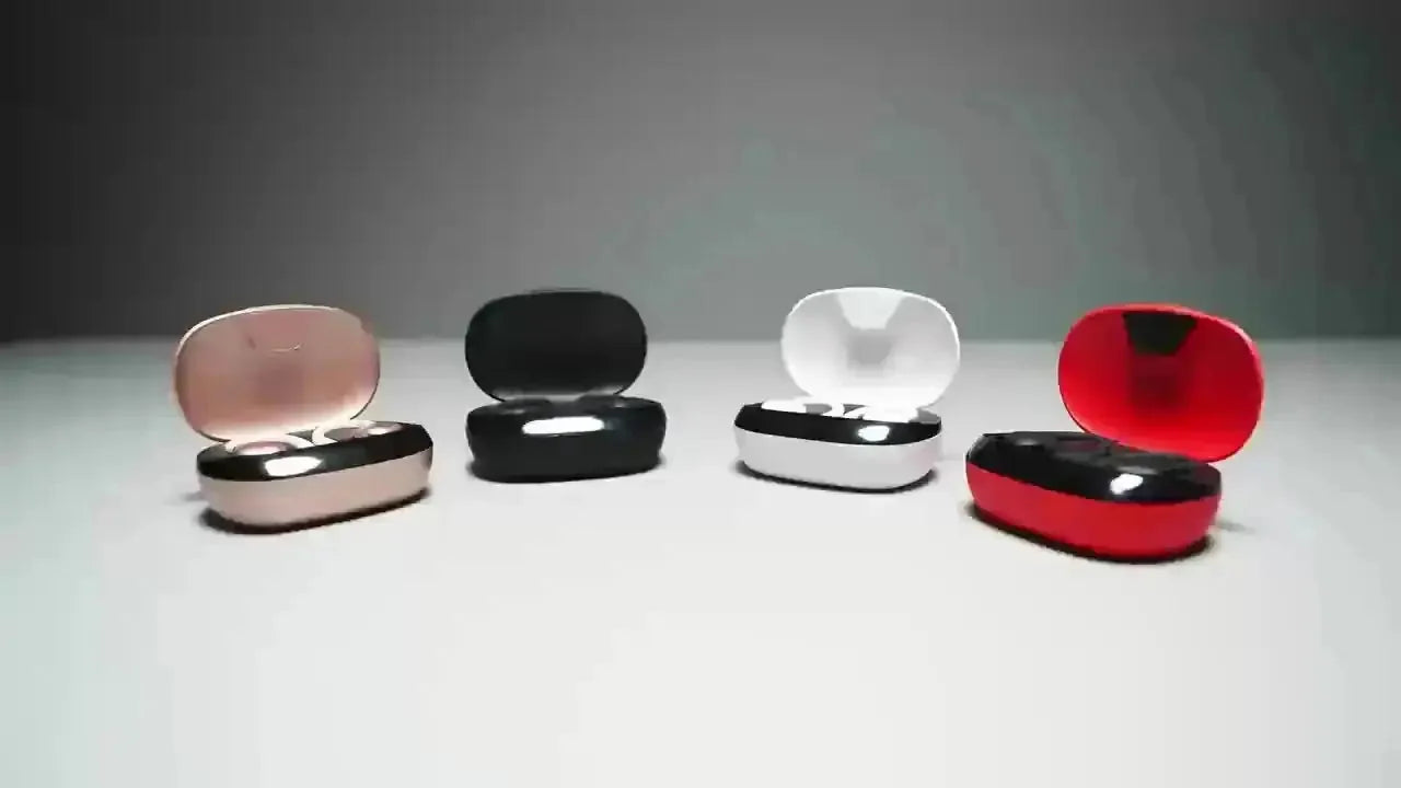 enc noise cancelling earbuds | led display charging case | semi-open-back headphones | ultrasonic cleaning