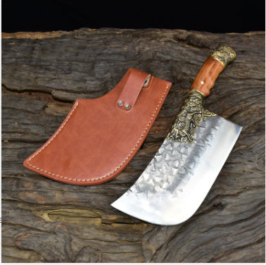 Household Bone Chopping Hand-forged Kitchen Knife Dual-use Knife Ghost Hand Made Chef Knives 