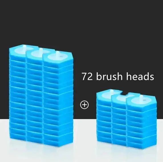 disposable toilet brush | biodegradable toilet brush | single-use toilet brush | ultrasonic cleaning