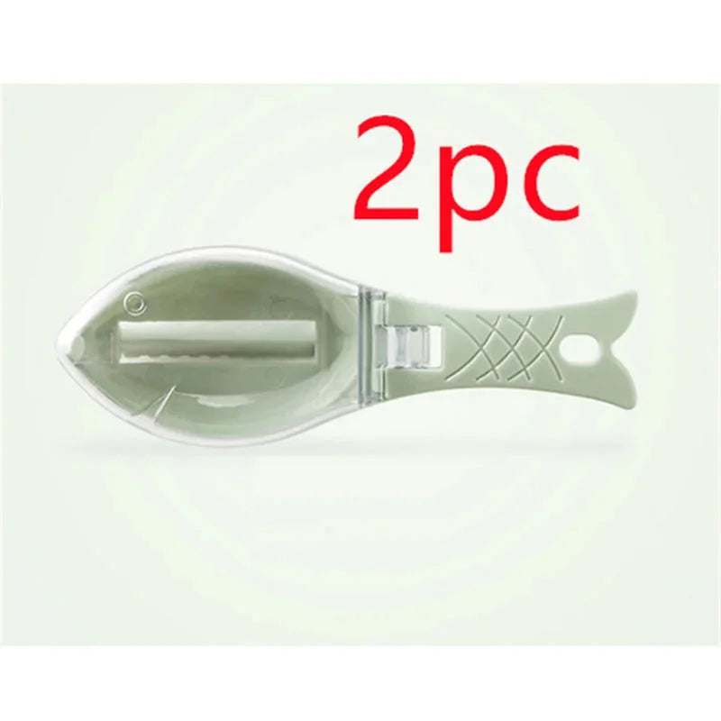 stainless-steel fish scaler | quick-disassembly fish knife | kitchen scale removal tool | energy saving