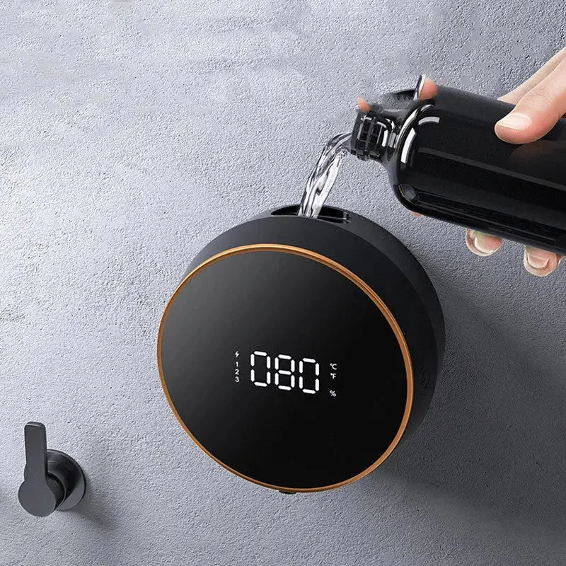 automatic induction hand sanitizer | wall mounted foam dispenser | usb rechargeable sanitizer | ultrasonic cleaning