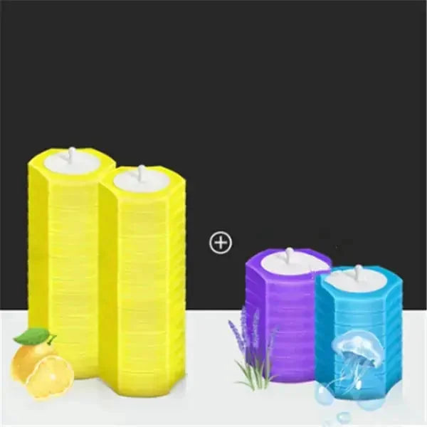 disposable toilet brush | biodegradable toilet brush | single-use toilet brush | energy saving