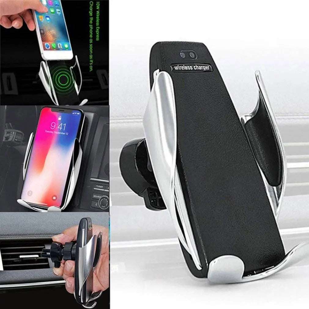 Car Wireless Charger 10W – Induction Fast Charging Phone Holder.