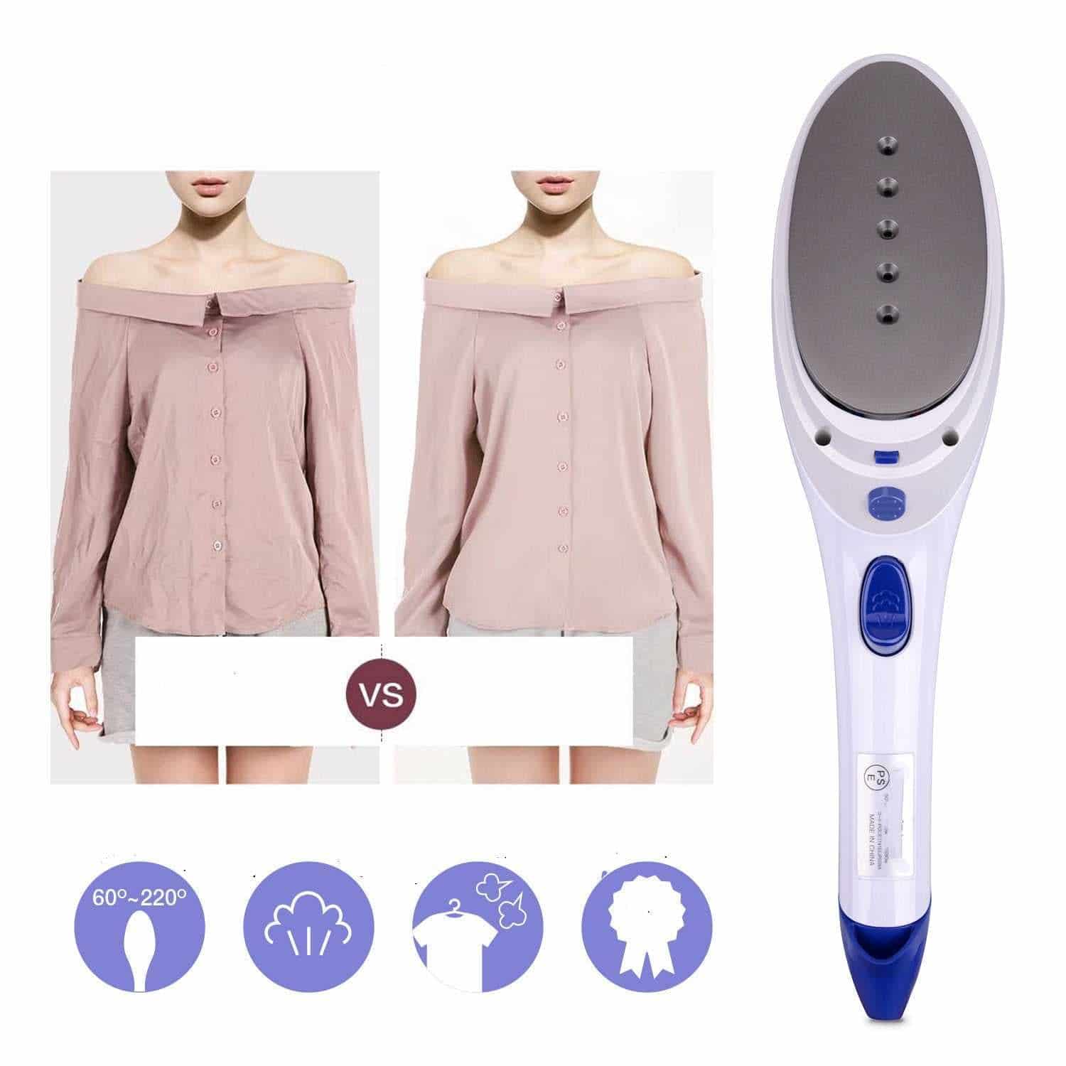 Handheld Garment Ironing Machine Small Household Electric Iron Travel Portable Steam Brush Ironing Clothes Ironing Machine.