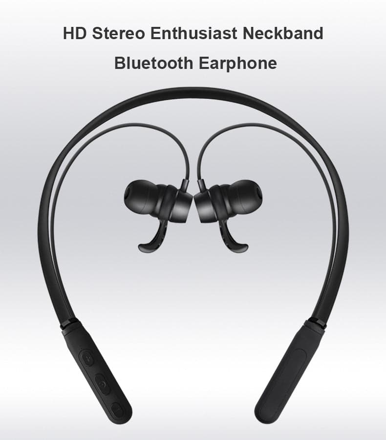 Magnetic Stereo Wireless Bluetooth Headphone 