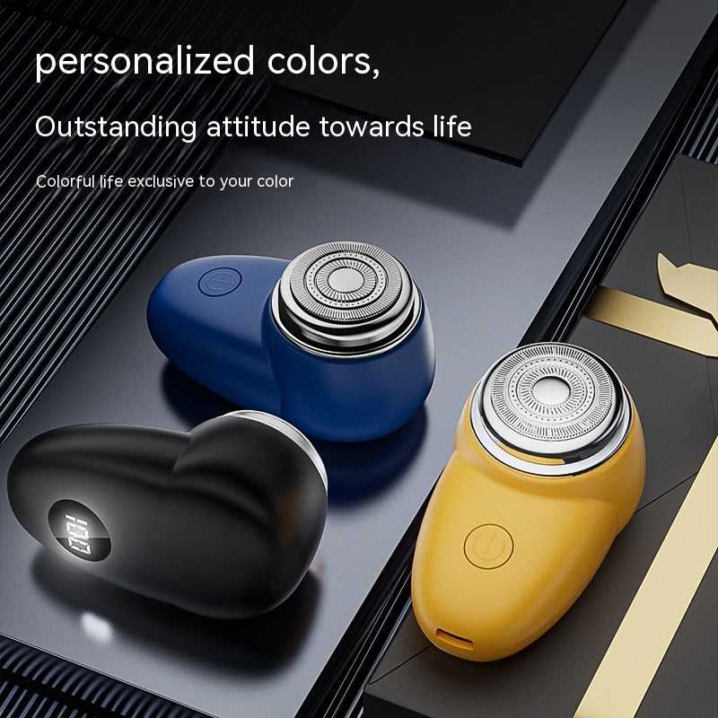 Men Travel Mini Floating Cutter Head Portable Electric Shaver 