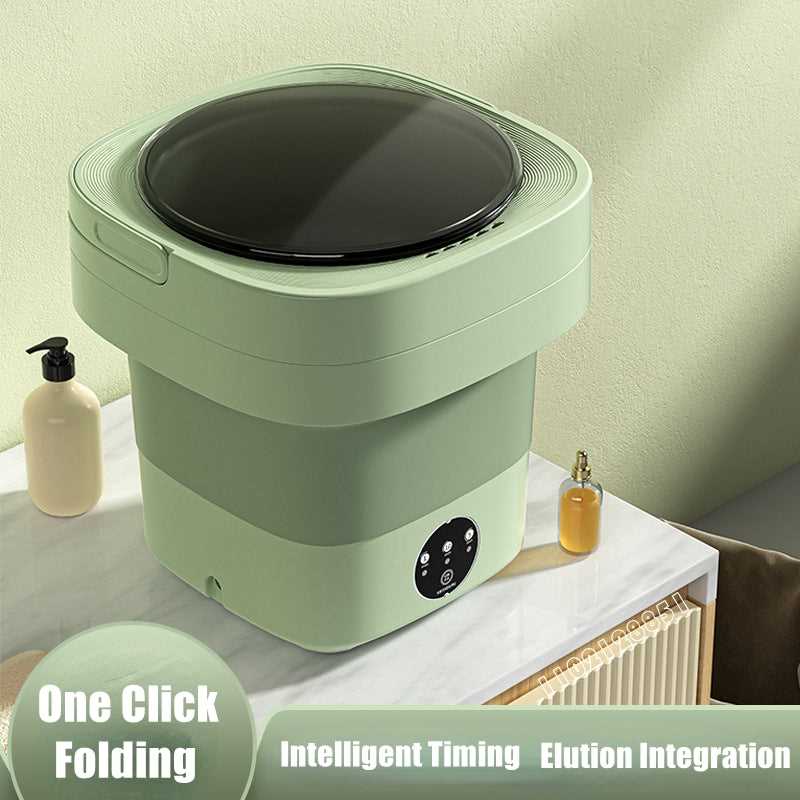 Mini Foldable Washing Machine Portable Mini Socks Underwear Panties Washing Machine Big Capacity 3 Models With Spinning Dry Gadgets 