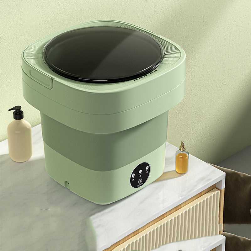 Mini Foldable Washing Machine Portable Mini Socks Underwear Panties Washing Machine Big Capacity 3 Models With Spinning Dry Gadgets 