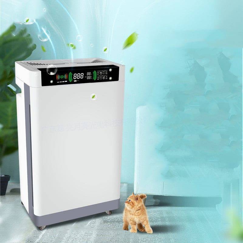 Mobile Indoor Negative Ion Air Purifier Disinfection Machine 