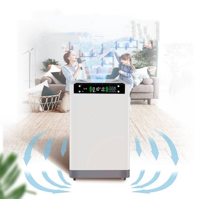 Mobile Indoor Negative Ion Air Purifier Disinfection Machine 