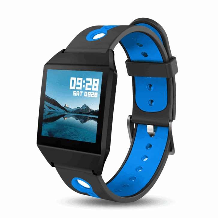 W1 Smart Bracelet Blood Pressure Measurement Color Screen Fitness Tracker Watch Waterproof IP68 Heart Rate Monitor GPS Tracker 