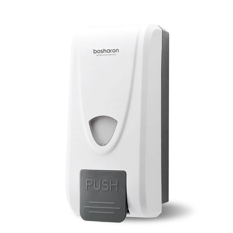 Wall-mounted hand press foam soap dispenser 