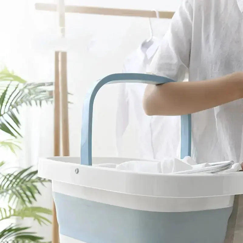 collapsible foot bath bucket | portable foot soaking tub | electric foot massager with heat | ultrasonic cleaning