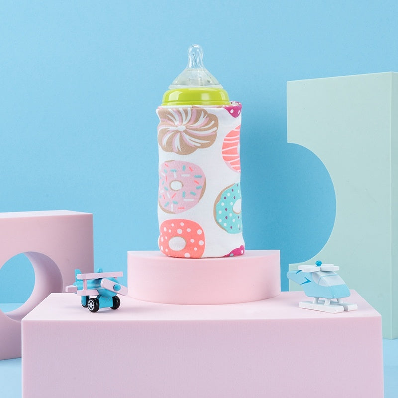 USB Milk Water Warmer Travel Stroller Insulated Bag Portable Baby Nursing Bottle Heater Cover Baby Food Warmer Bottle Warmer 
