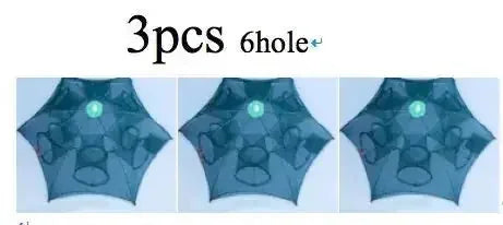 heavy-duty nylon construction | automatic cast net mechanism | 4 to 20 hole configuration | ultrasonic cleaning