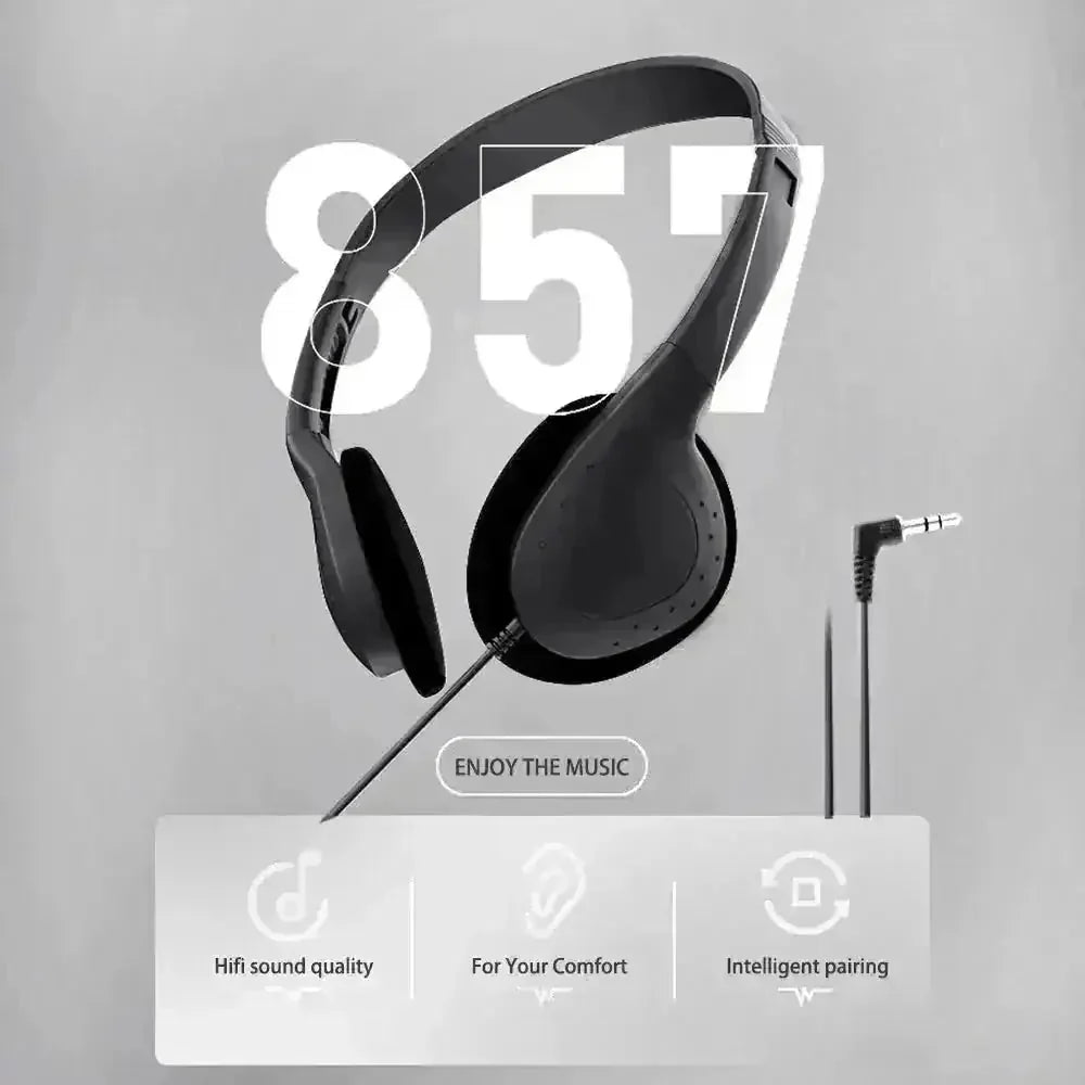 noise canceling headphones | wired gaming headset | 35mm stereo earphones | energy saving