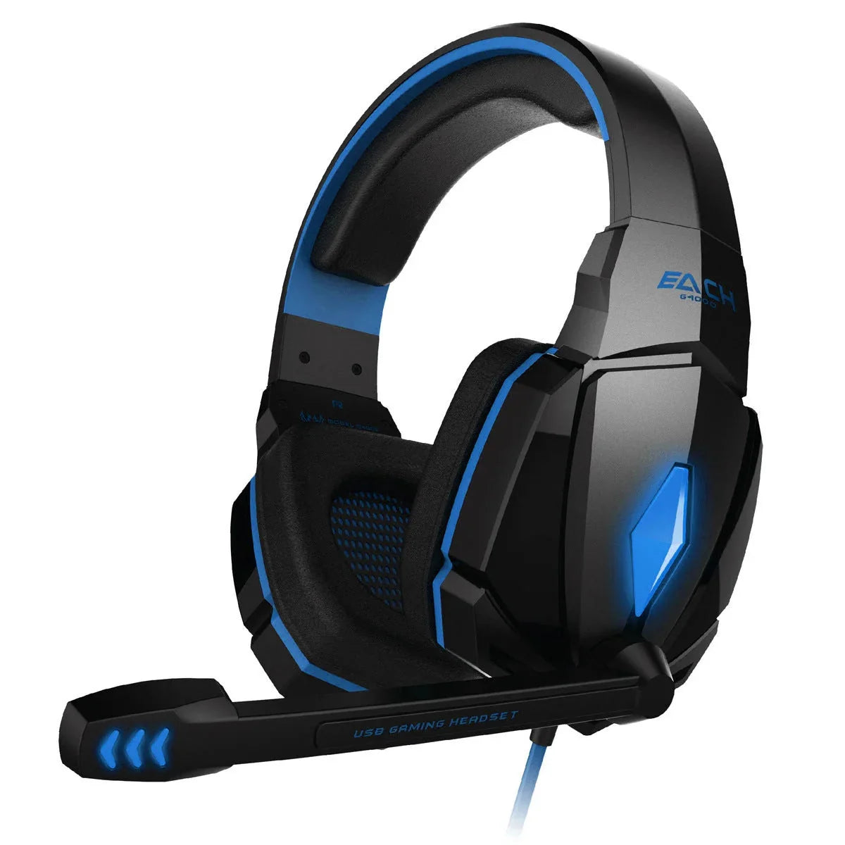 noise-cancelling microphone | lightweight gaming headset | long-distance voice capture | energy saving