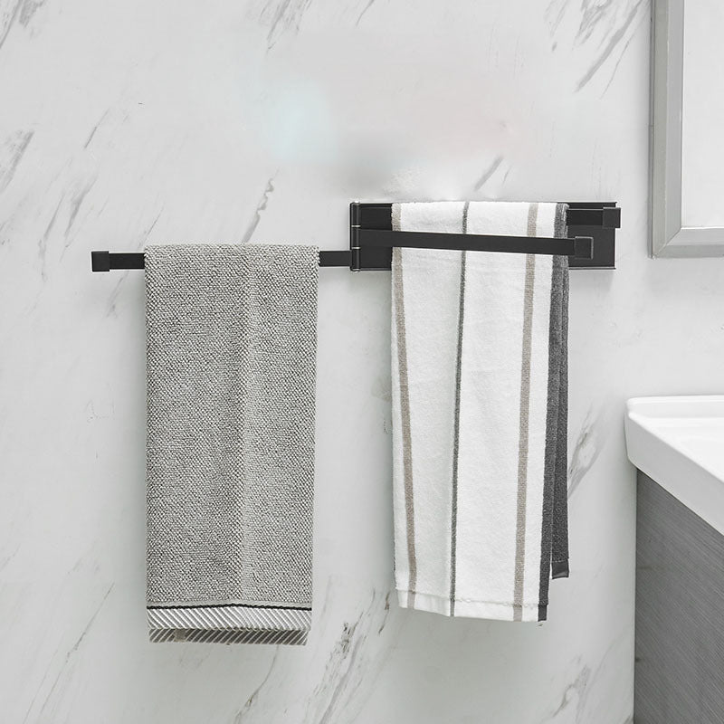 Nordic Bathroom Non-perforated Towel Rack Bathroom 