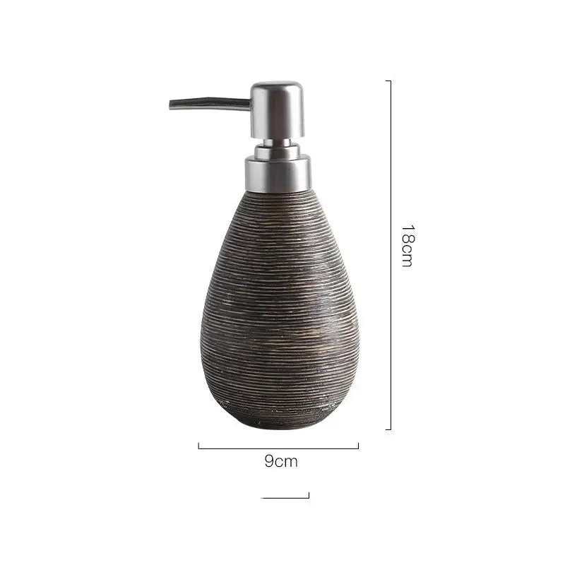 ceramic soap dispenser | wall-mounted shower gel bottle | bathroom lotion dispenser | ultrasonic cleaning