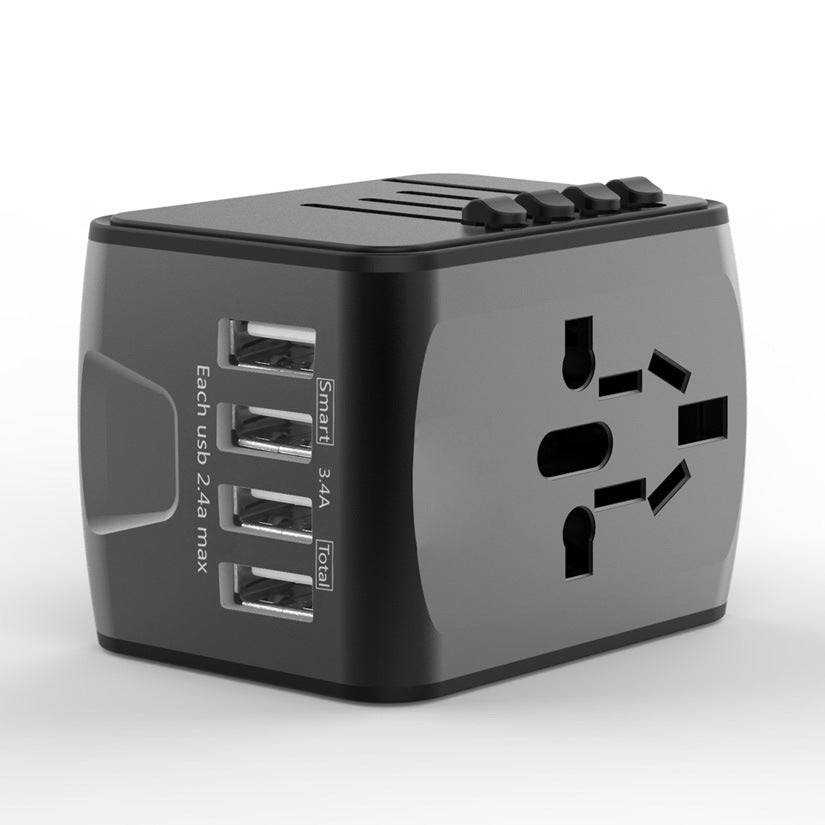 Travel Multifunctional 4 Charging Dock USB Converter 