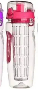 bpa-free plastic water bottle | 32-ounce fruit infuser bottle | dishwasher-safe sports bottle | energy saving