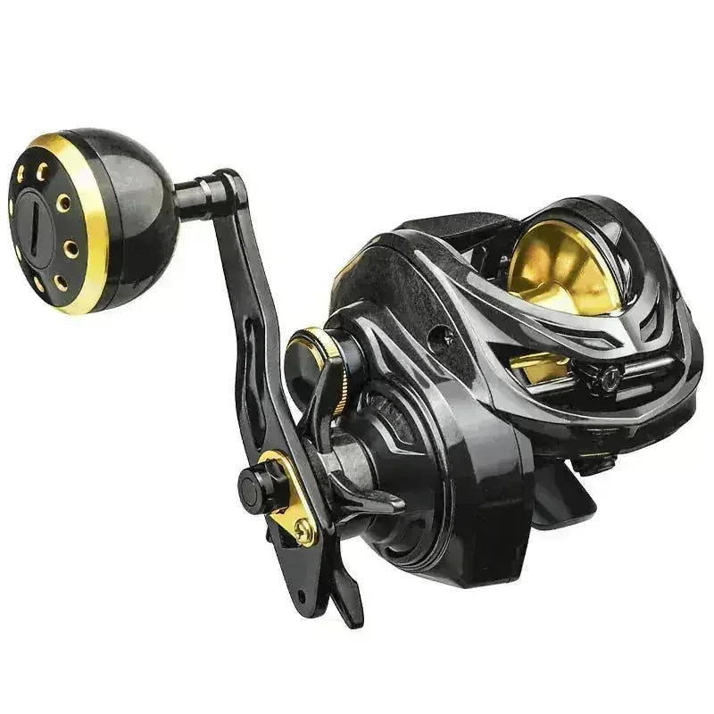 carbon fiber construction | rocker wheel fishing reel | 101 ball bearings | ultrasonic cleaning