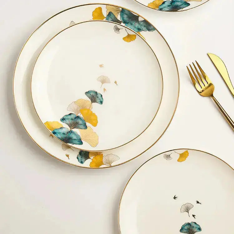 Dinner Plates Ceramic Steak Plate Web Porcelain 