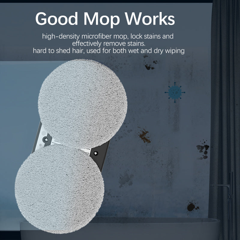 Window Cleaner Robot,Smart Glass Cleaning Robotic With 5600Pa Strong Suction,Remote Control Window Cleaning Robot For Windows Tiles Class Door 