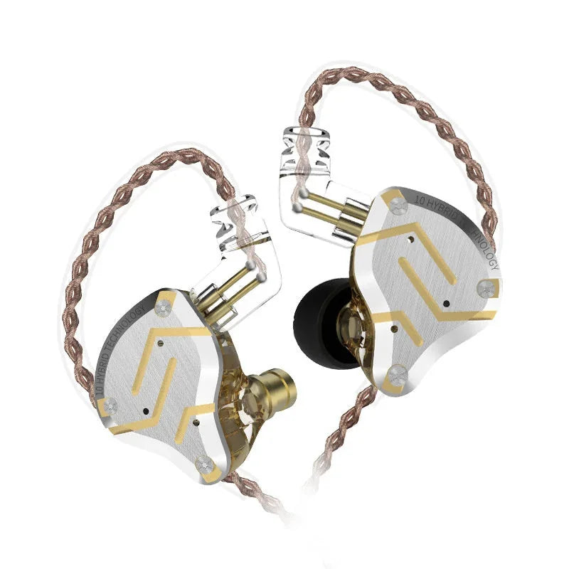 metal alloy earbuds | titanium coated drivers | noise isolating in-ear headphones | energy saving