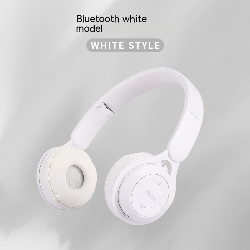 Wireless Headset Foldable Extra Bass Headphones 