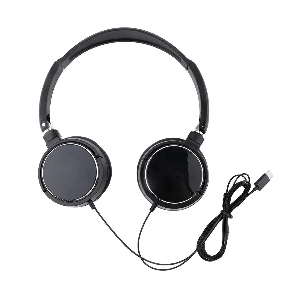 heavy bass headphones | foldable wired headphones | 35mm stereo headphones | energy saving