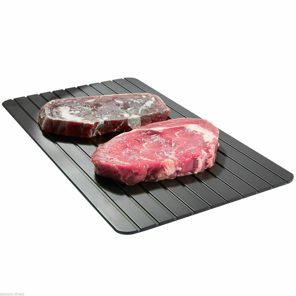 Fast Defrost Tray Fast Thaw Frozen Food Meat Fruit Quick Defrosting Plate Board Defrost Tray Thaw Master Kitchen Gadgets 