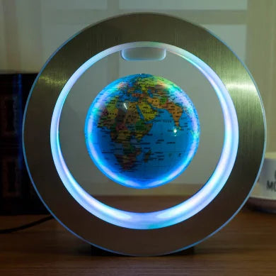 magnetic levitation globe | floating world map led | anti gravity globe light | ultrasonic cleaning