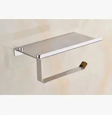 stainless steel construction | heavy-duty toilet paper holder | bathroom tissue box holder | energy saving