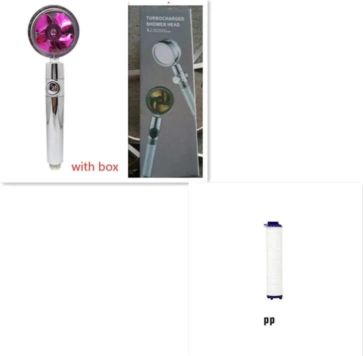 water saving shower head | high pressure spray nozzle | 360 degree rotating shower head | energy saving