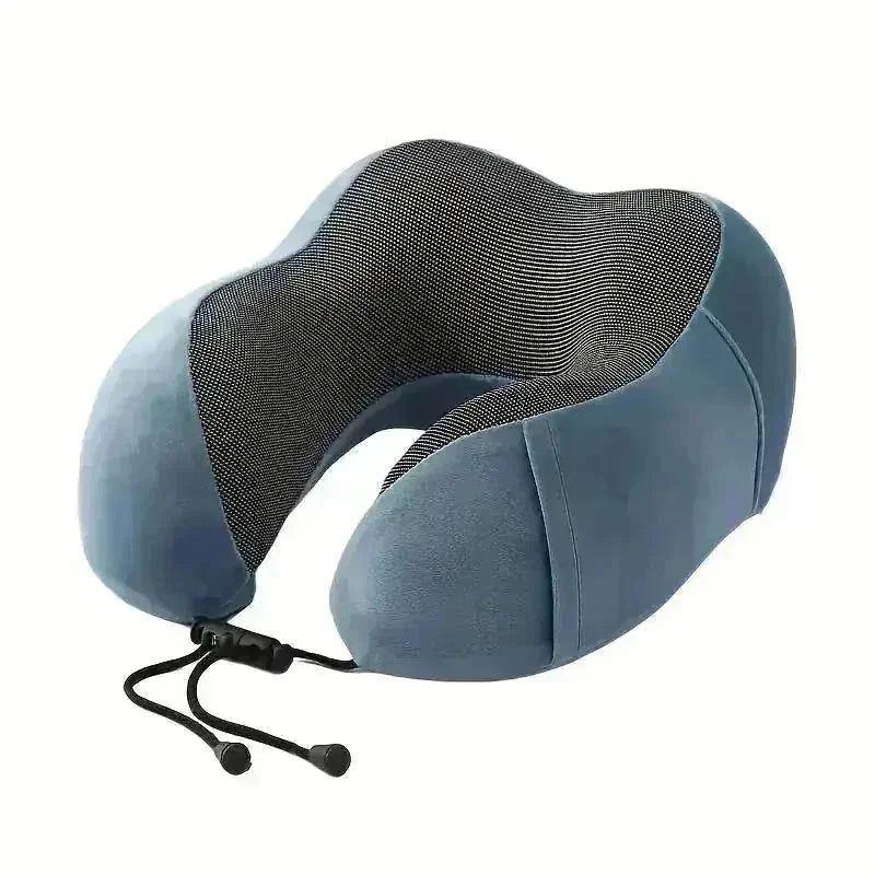 u-shaped memory foam pillow | travel neck support pillow | ergonomic neck pillow for travel | ultrasonic cleaning