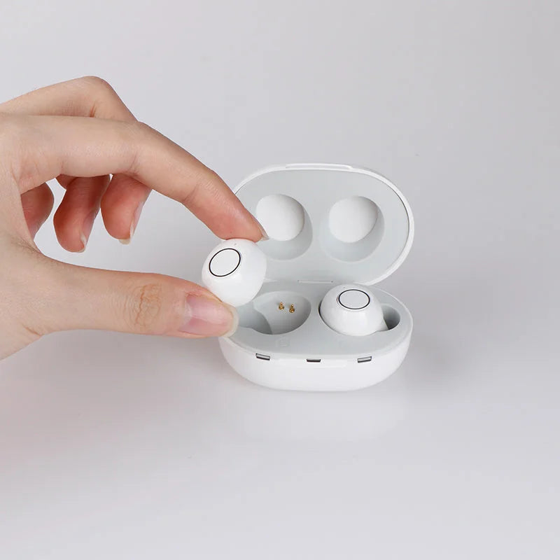 rechargeable hearing amplifier | digital sound processing | noise reduction technology | energy saving