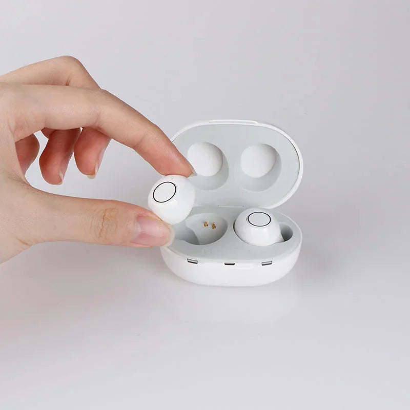 rechargeable hearing amplifier | digital sound processing | noise reduction technology | energy saving