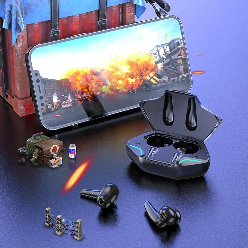 low latency gaming mode | wireless binaural earbuds | tws gaming headset | ultrasonic cleaning