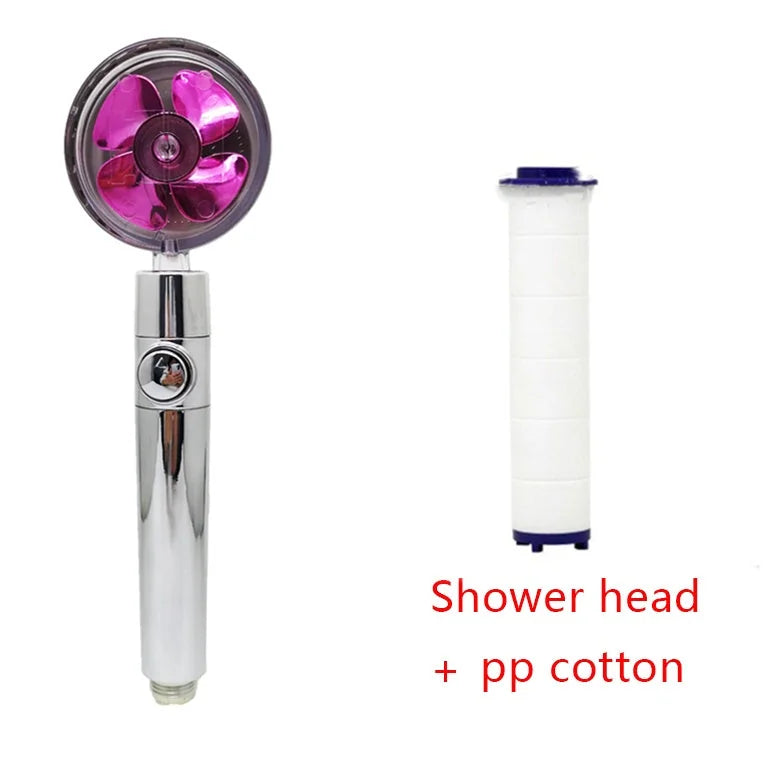 water saving shower head | high pressure rain shower | 360 degree rotating nozzle | ultrasonic cleaning