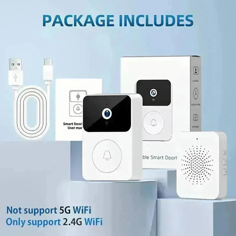 wireless video doorbell | hd camera doorbell | night vision doorbell | ultrasonic cleaning