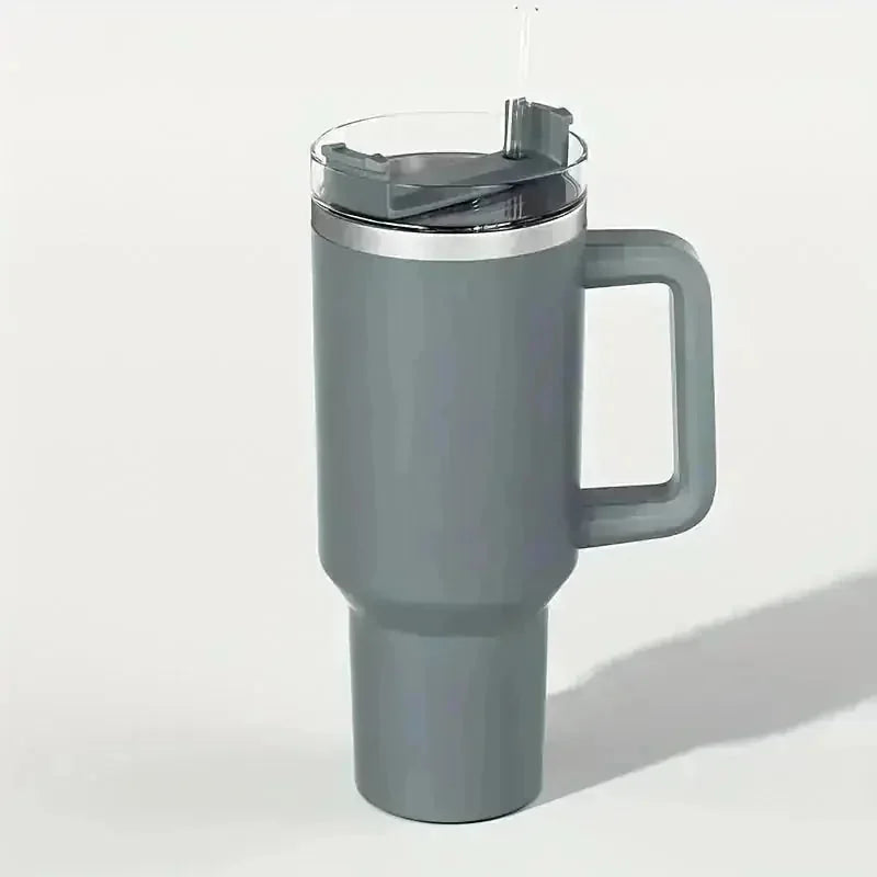 vacuum insulated tumbler | 40oz stainless steel tumbler | double wall insulated cup | ultrasonic cleaning