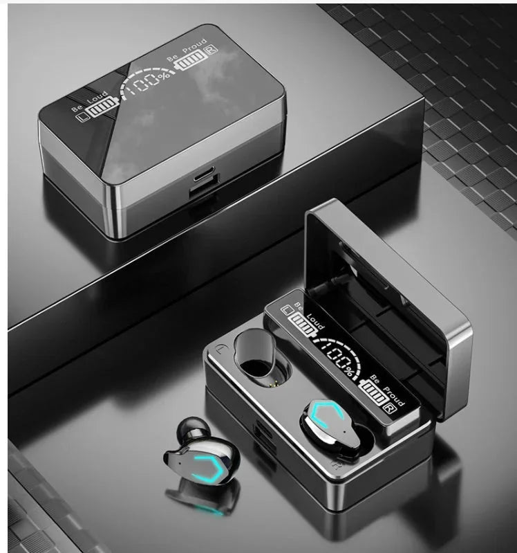 bluetooth 51 wireless earbuds | in-ear noise isolation | long battery life headphones | ultrasonic cleaning