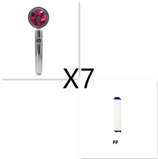 water saving shower head | high pressure rain shower | 360 degree rotating nozzle | energy saving